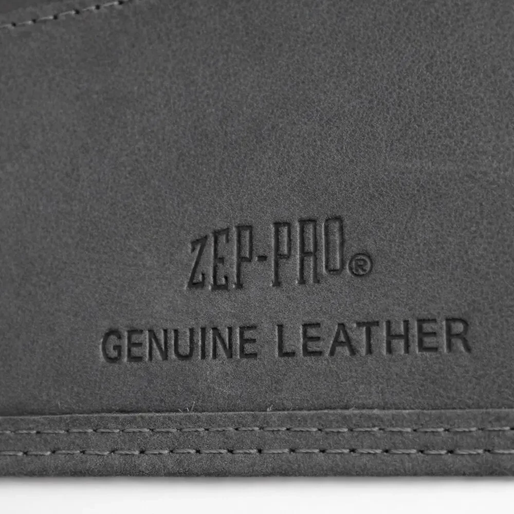 Texas Longhorn Leather Bifold Wallet NCAA Mens College Football Fan Gift Slim ID